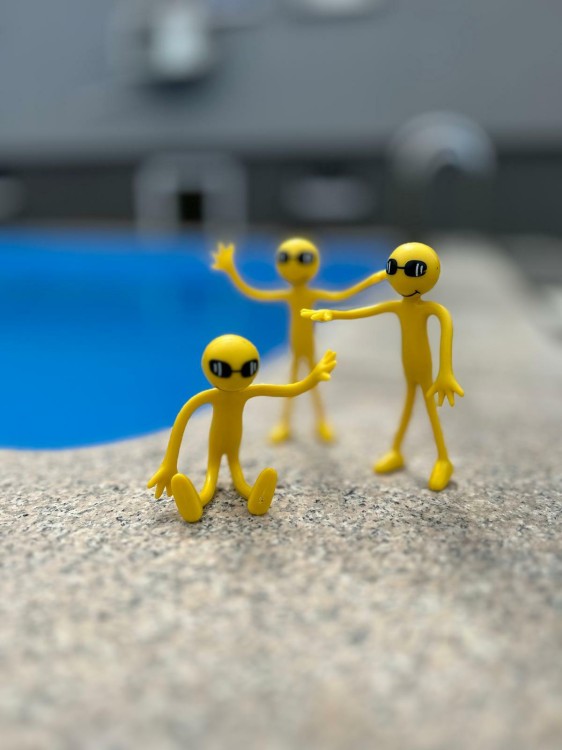 Zabawka do wyławiania Ludzik