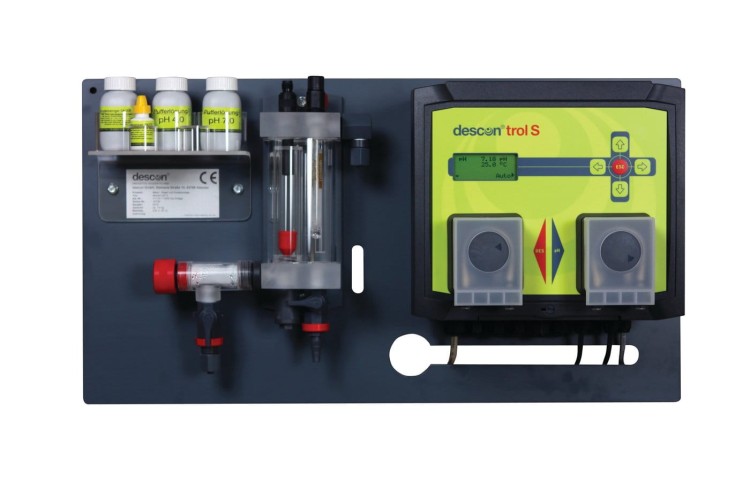 DESCON ® TROL S stacja dozująca bezchlorowa / pH / TEMPERATURA