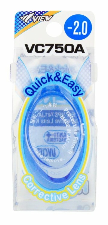 View szkiełko korekcyjne do pływania junior plusy 6-12 lat