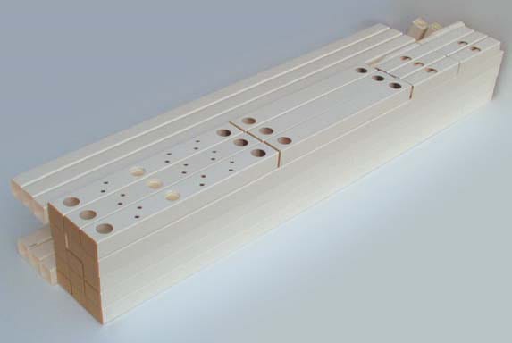 Ławka do szatni z wieszakiem jednostronna