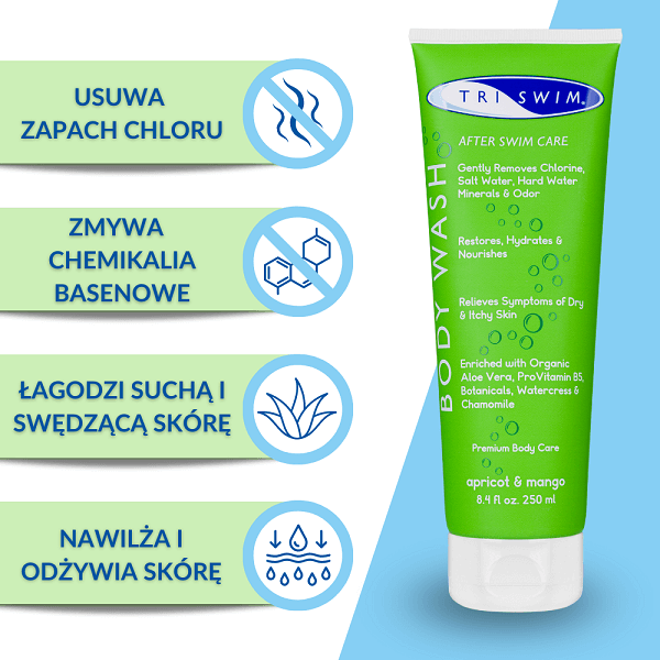TRISWIM ŻEL DO CIAŁA NEUTRALIZUJĄCY CHLOR