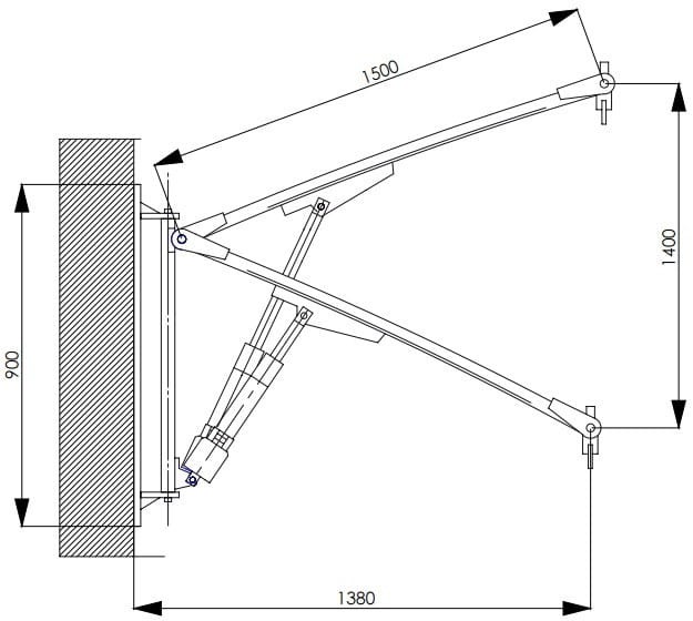 Podnośnik basenowy dla niepełnosprawnych F130
