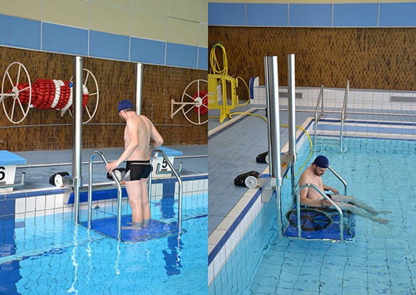 Podnośnik basenowy dla niepełnosprawnych LM-10