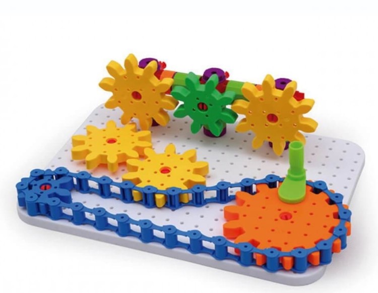 Klocki konstrukcyjne Gear (zestaw 340 szt.)