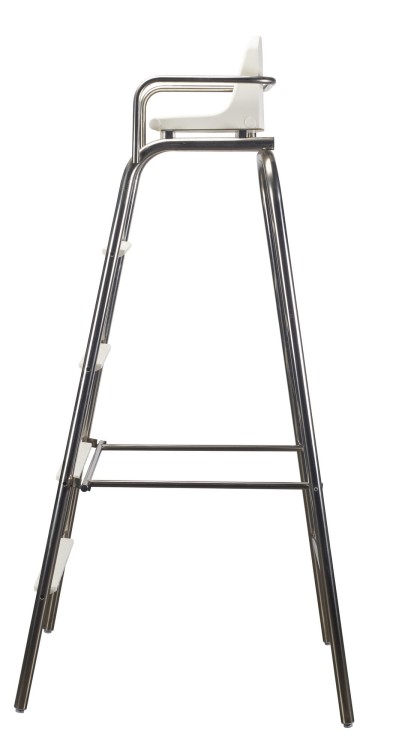 Siedzisko ratownika lub sędziego stal nierdzewna