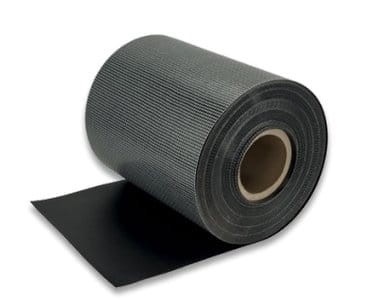 Alkorplan pasy gotowe torowe czarne szer. 0,25 1mb