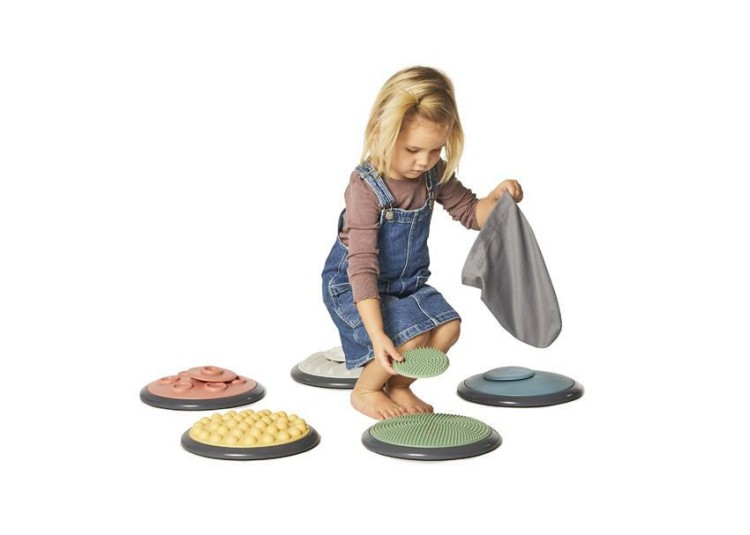 Gonge Dyski sensoryczne pastelowe Nordic (10 szt.)