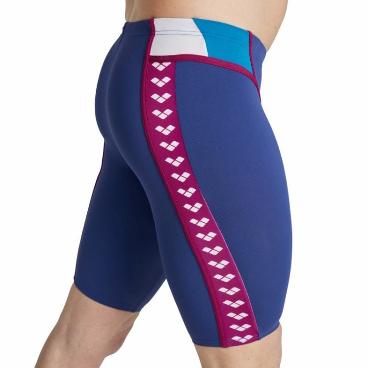 Arena spodenki treningowe Icons Swim Jammer Panel Navy