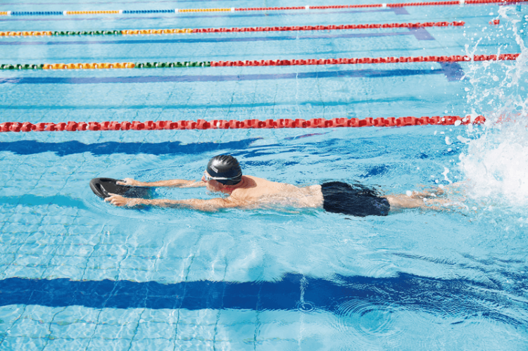 ZOGGS DESKA TRENINGOWA SENIOR Z UCHWYTAMI