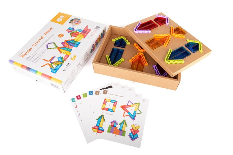 Weplay klocki konstrukcyjne Crystal Village