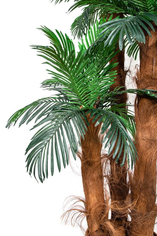 Palma sztuczna potrójna w donicy