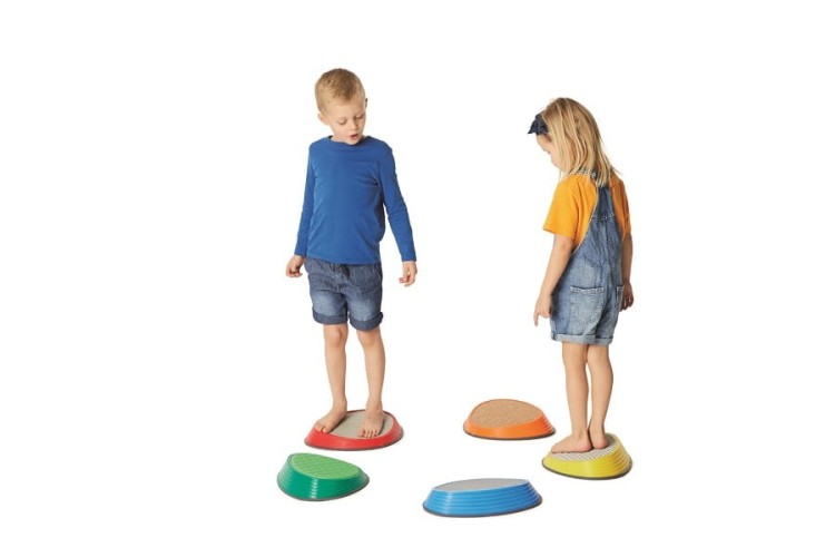 Gonge Kamienie rzeczne z fakturami (5 szt.)