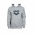 Arena bluza unisex Team Hooded szara