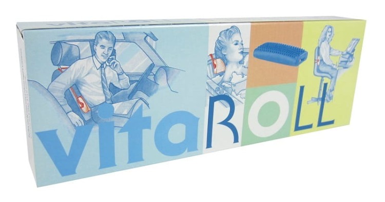 Gymnic Vita Roll poduszka dmuchana z wypustkami