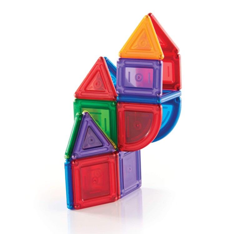 Klocki magnetyczne Solid (24 szt.)