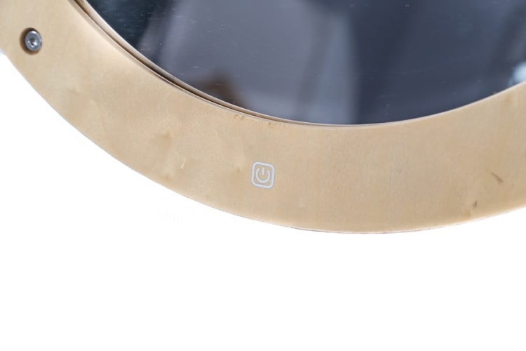 Świecące lustro nieskończoności okrągłe