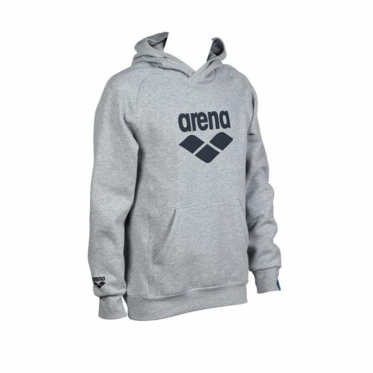 Arena bluza unisex Team Hooded szara