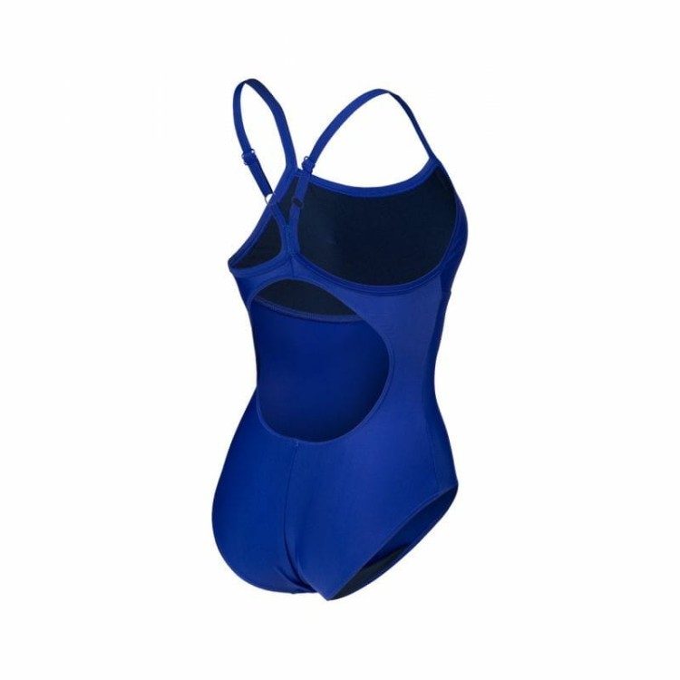 Arena Women's Solid swimsuit lightdrop back neon blue