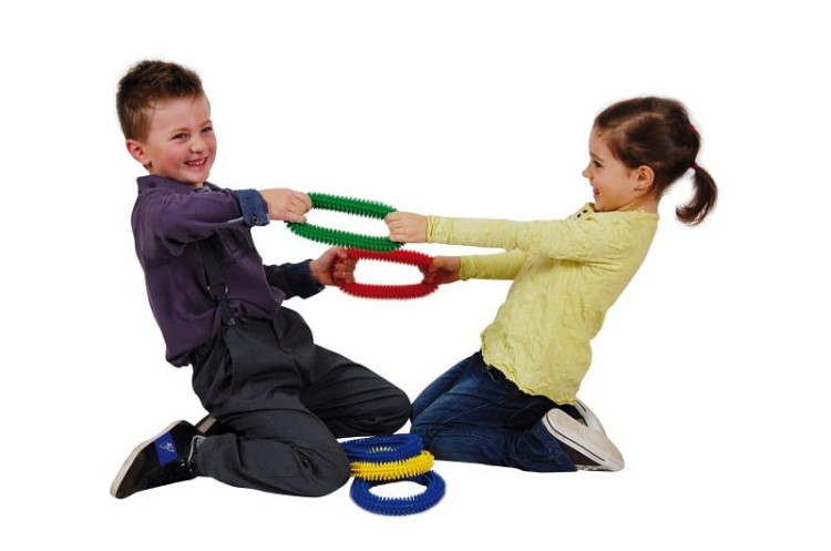 Gymnic Aku Ring sensoryczne ringo do ćwiczeń z wypustkami