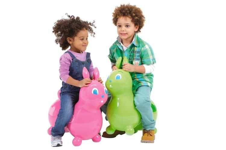 Gymnic Raffy skoczek dla dzieci zając