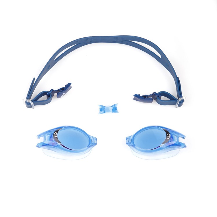 View szkiełko korekcyjne plusy niebieskie