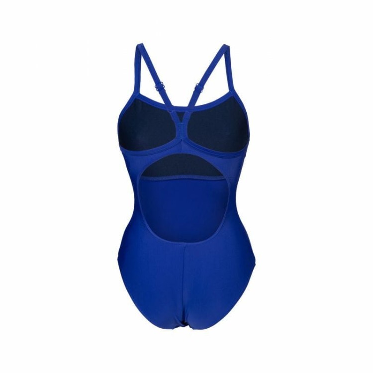 Arena Women's Solid swimsuit lightdrop back neon blue