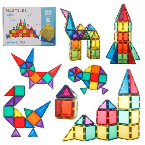 Magnetyczne klocki konstrukcyjne Magtiles