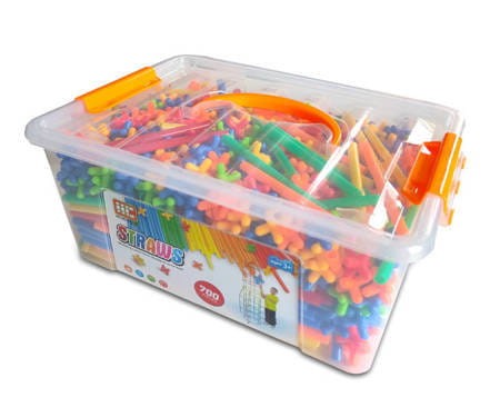 Słomki konstrukcyjne edukacyjne