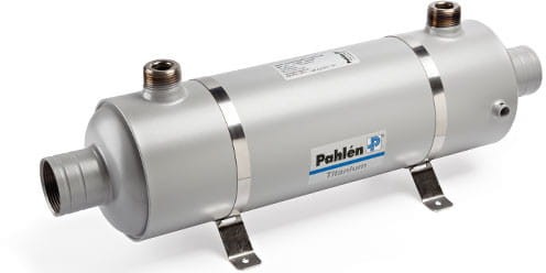 Basenowy wymiennik ciepła Pahlen HI-FLOW tytanowy