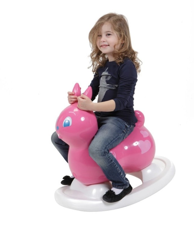 Gymnic Raffy skoczek dla dzieci zając