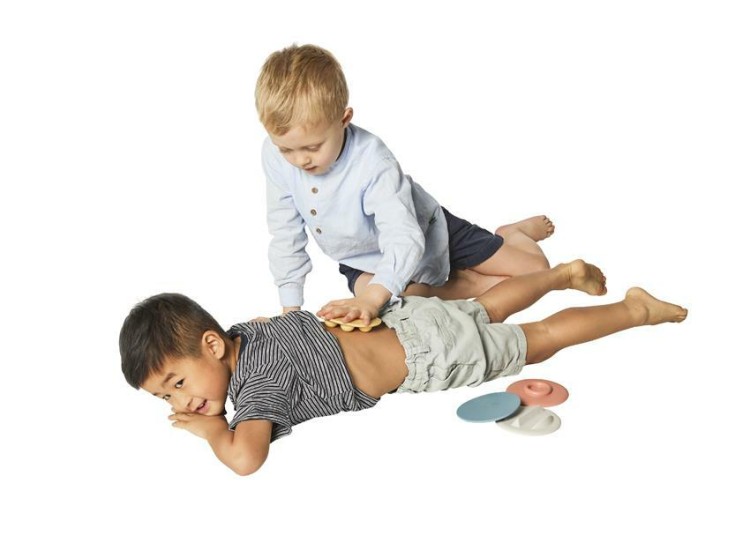 Gonge Dyski sensoryczne pastelowe Nordic (10 szt.)