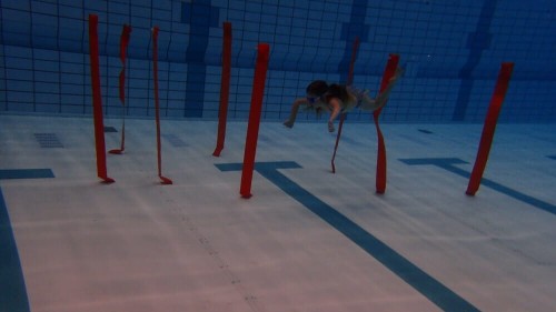 Podwodny slalom - zestaw 8 wstęg