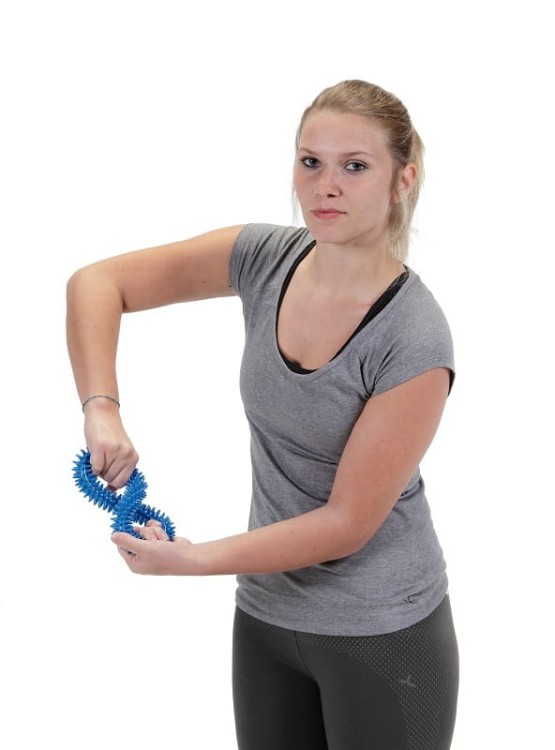 Gymnic Aku Ring sensoryczne ringo do ćwiczeń z wypustkami