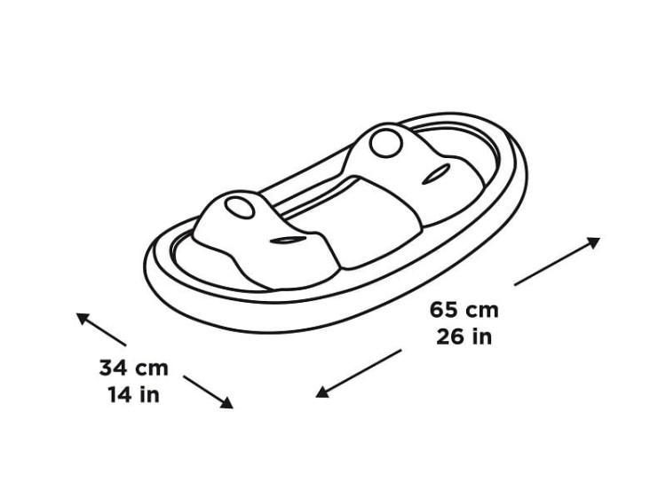 Gymnic Rocking Base bujana podstawa biegun do skoczków