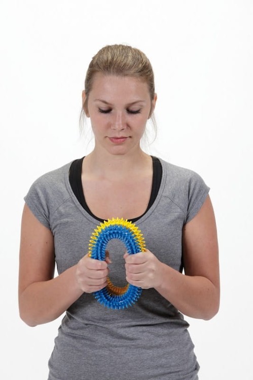 Gymnic Aku Ring sensoryczne ringo do ćwiczeń z wypustkami