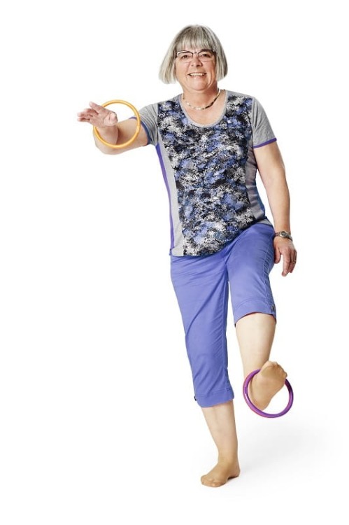 Gonge Activity Rings zabawka dla dzieci kolorowe ringa (6 szt.)