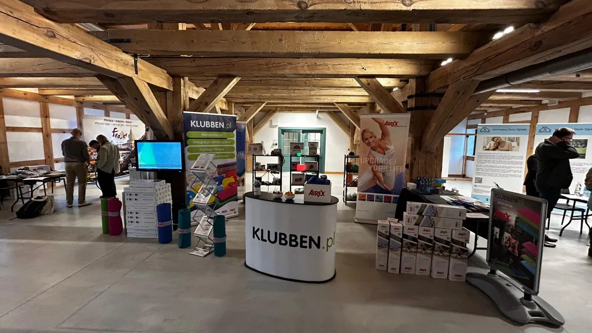 Stoisko Klubben Polska na Targach Seniora w Bydgoszczy