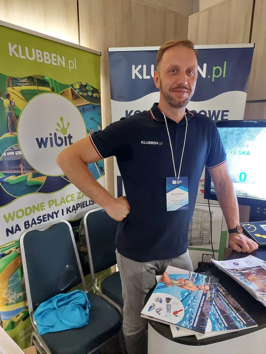 Prezentacja wodnych placów zabaw WIBIT przez Klubben Polska